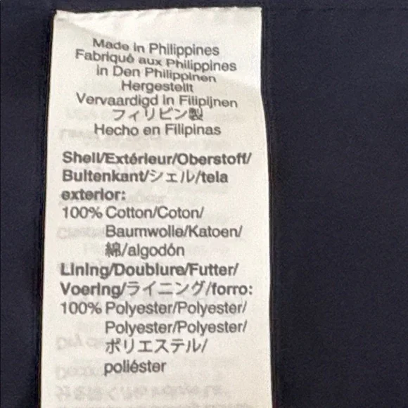 J. Crew Textured Tweed One Button Cotton Blazer in Navy - Size 0 - Picture 6 of 7